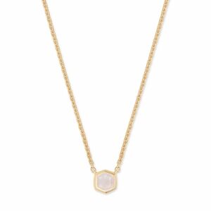 Kendra Scott 18K Vermeil Davie Rainbow Moonstone Pendant